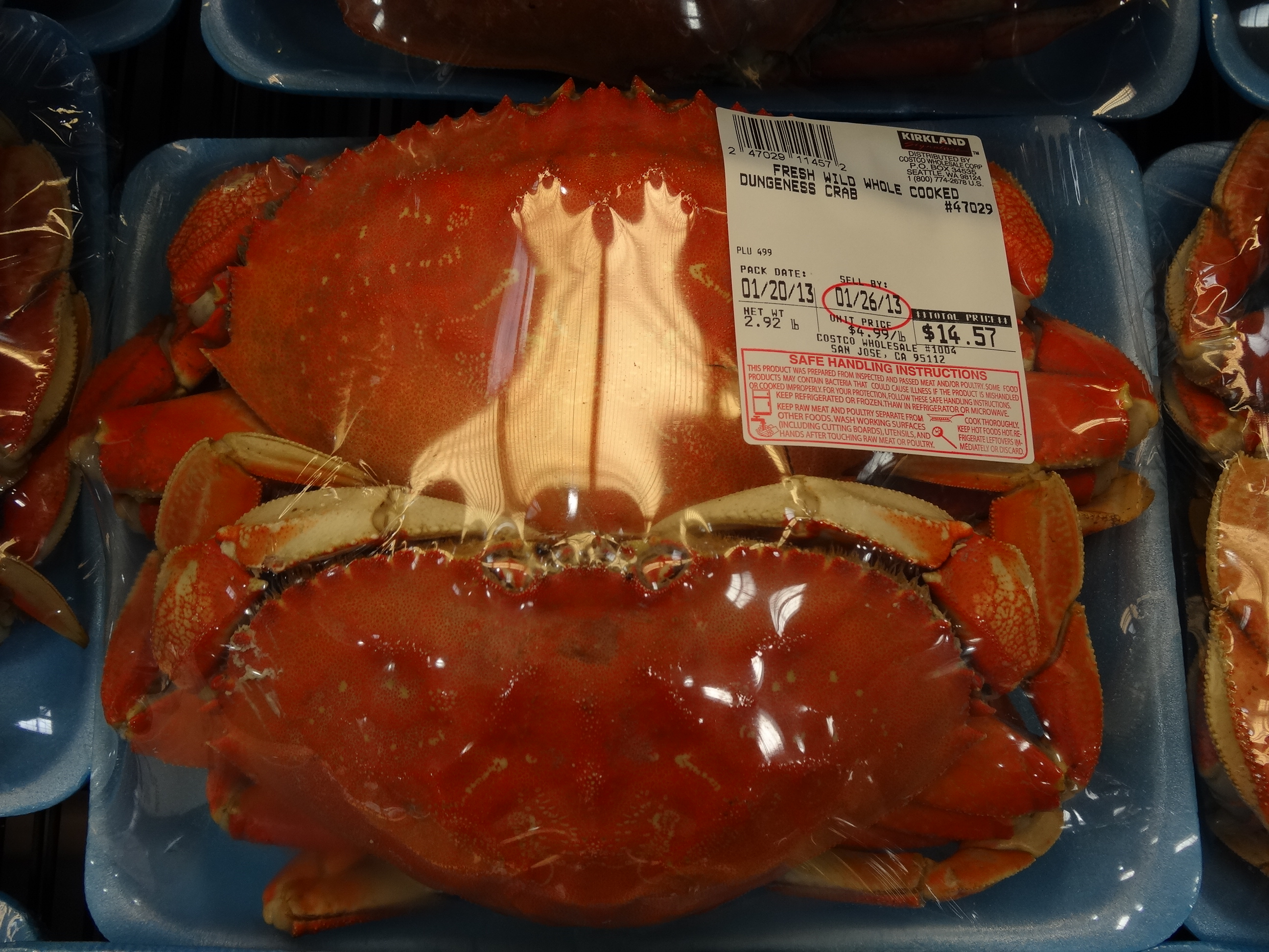 Cooked Dungeness Crab – Is it cheaper at Costco?