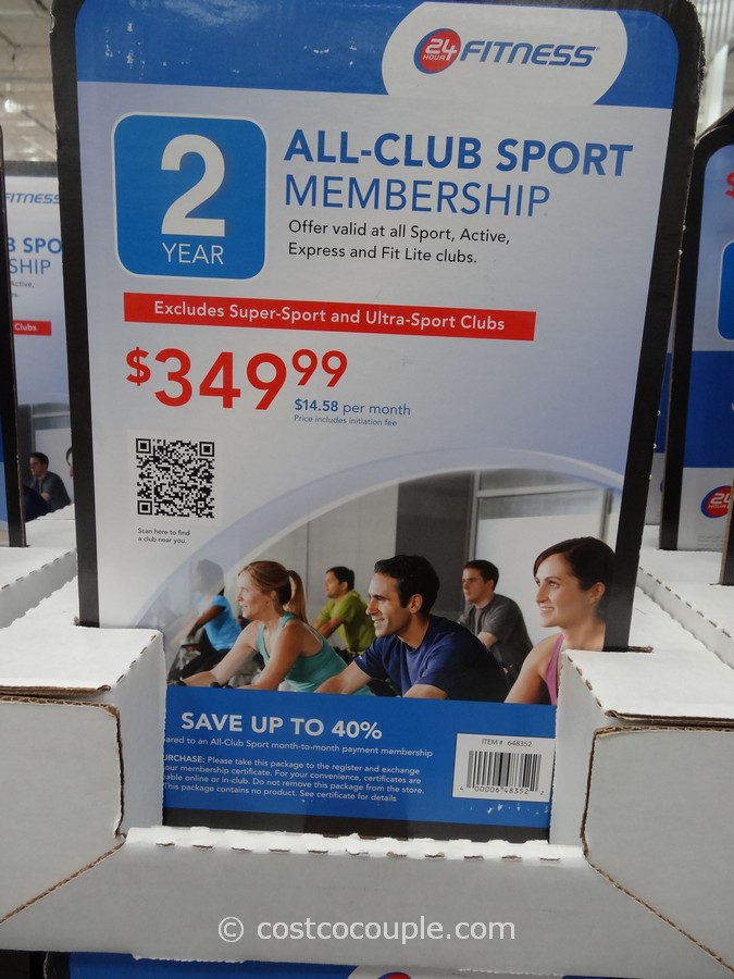 24 Hour Fitness Costco In Store