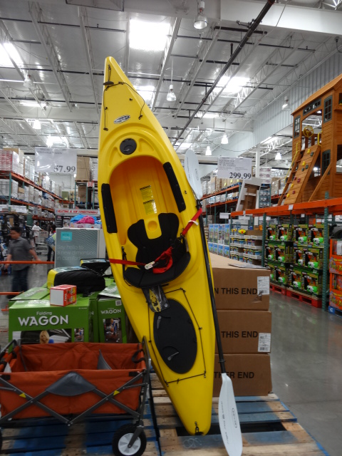 Kayak at Costco