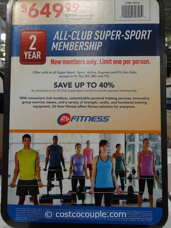 5 Day 24 Hour Fitness Gym Membership Cost for Burn Fat fast