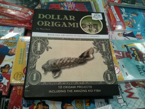 Dollar origami book at Costco