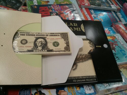 Dollar origami book at Costco