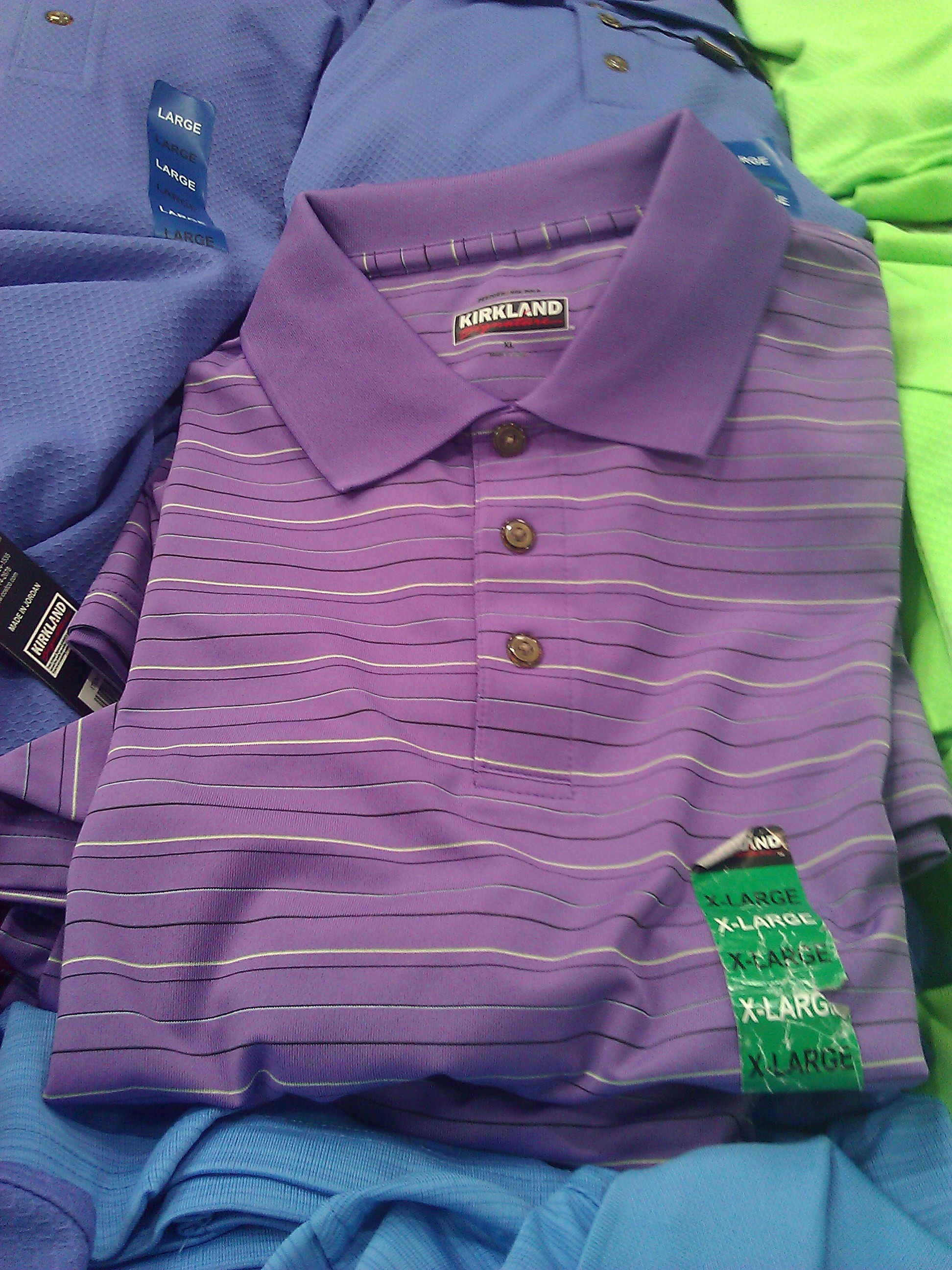 Kirkland Signature Golf Polo Shirts Costco