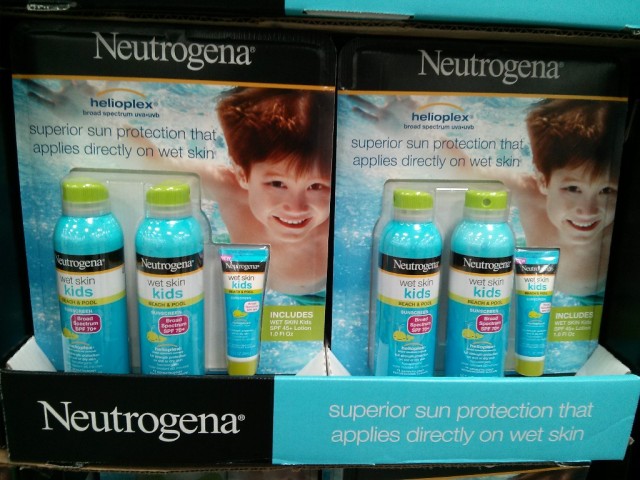 Neutrogena Wet Skin Kids Sunscreen Costco 