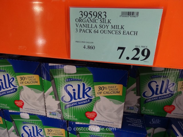 Silk Organic  Vanilla Soy Milk Costco