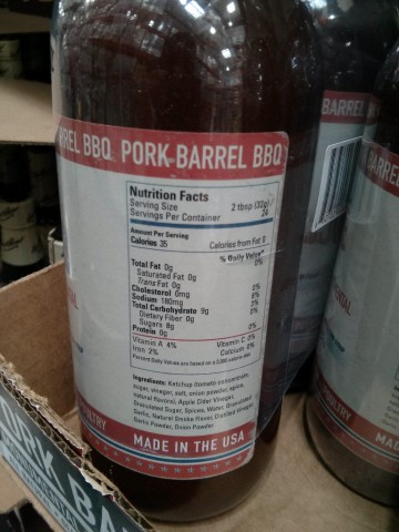 Pork Barrel BBQ Sauce Costco 