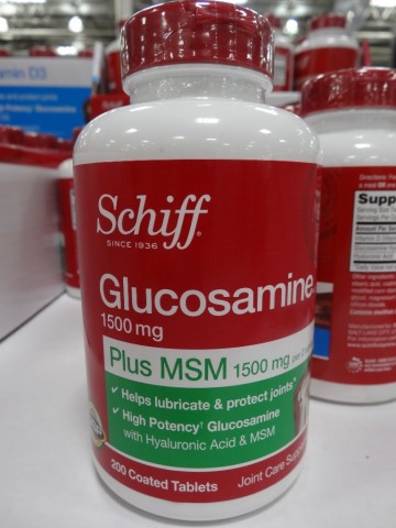 Schiff Glucosamine with MSM Costco