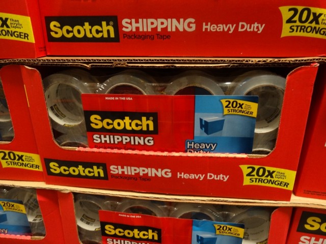 3M Scotch Heavy Duty Shipping Packaging Tape Costco 