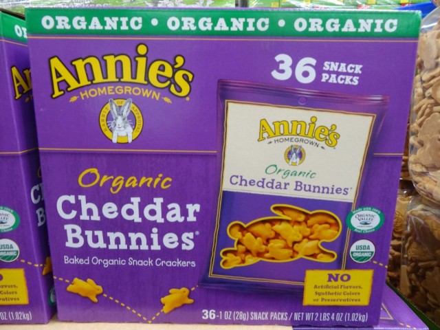 Annie's Organic Cheddar Bunnies Costco 