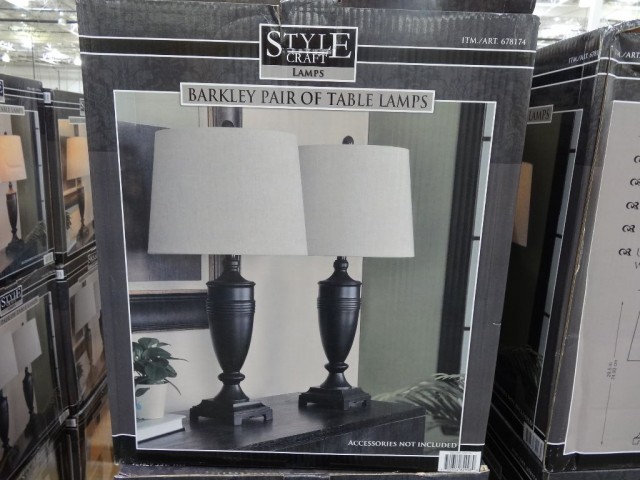 Barkley Table Lamps Costco 