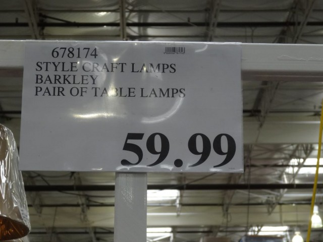 Barkley Table Lamps Costco 