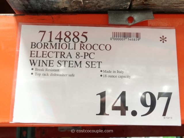 Bormioli Rocco Wine Stem Set Costco 1