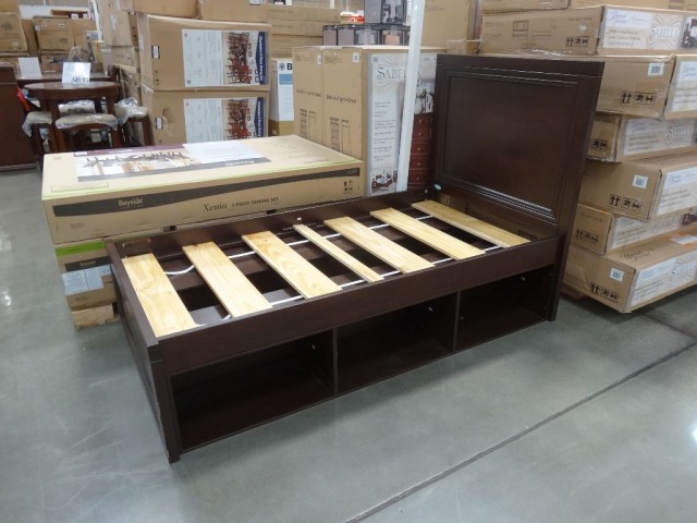 Cafe Kid Lucas Twin Bed With Storage Costco 