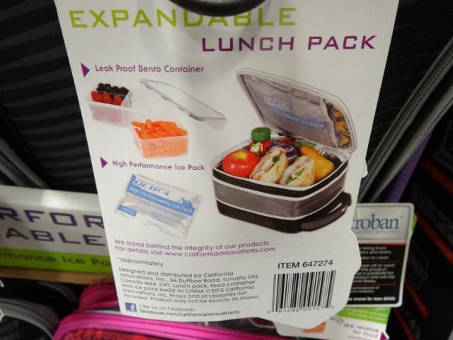 California Innovations Expandable Lunch Pack Costco