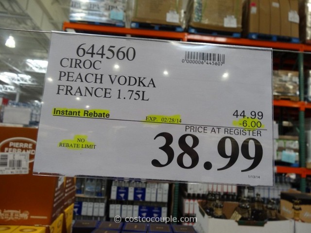 Ciroc Peach Vodka Costco 1