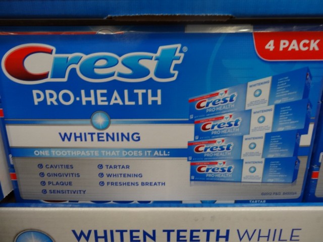 Crest Pro-Health Whitening Toothpaste Costco 