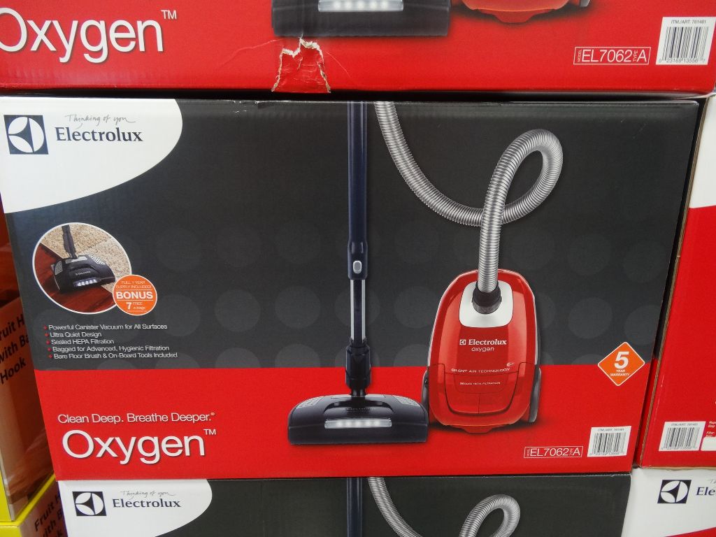 Electrolux Oxygen Bagged Canister Vacuum Costco