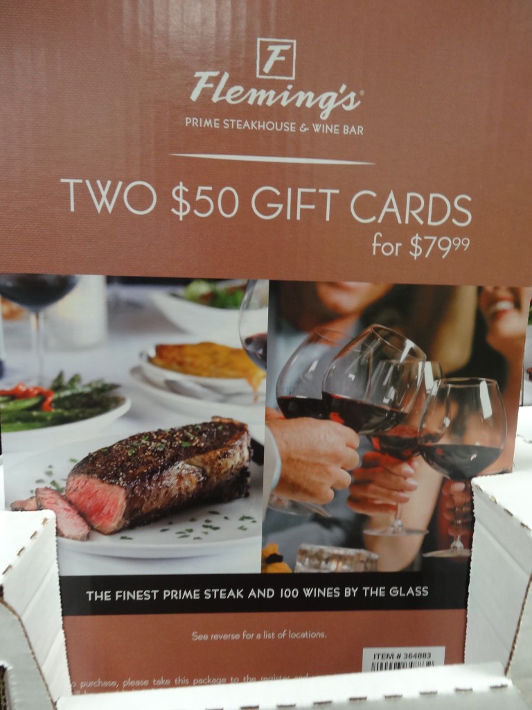 Fleming s Steakhouse Discount Gift Card