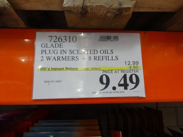 Glade Plug-In Scented Oils Costco 