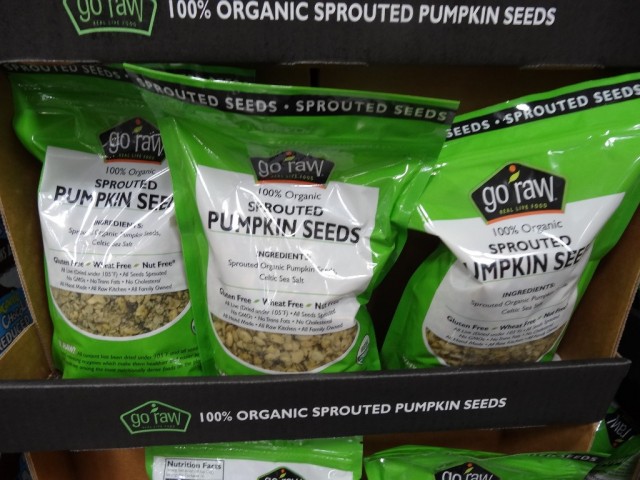 Go Raw Organic Sprouted Pumpkin Seeds Costco 