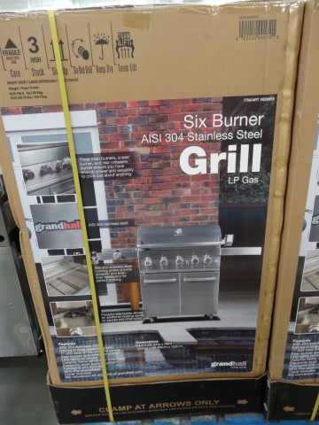 Grand Hall 304 Stainless Steel Gas Grill Costco