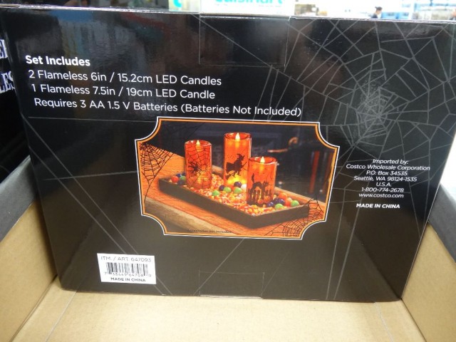 Halloween LED Candles Costco 