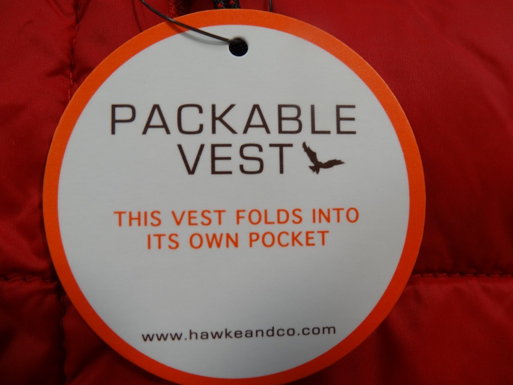 Hawke & Co Mens Packable Down Vest Costco