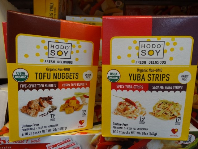 Hodo Soy Tofu Nuggets and Yuba Strips Costco 