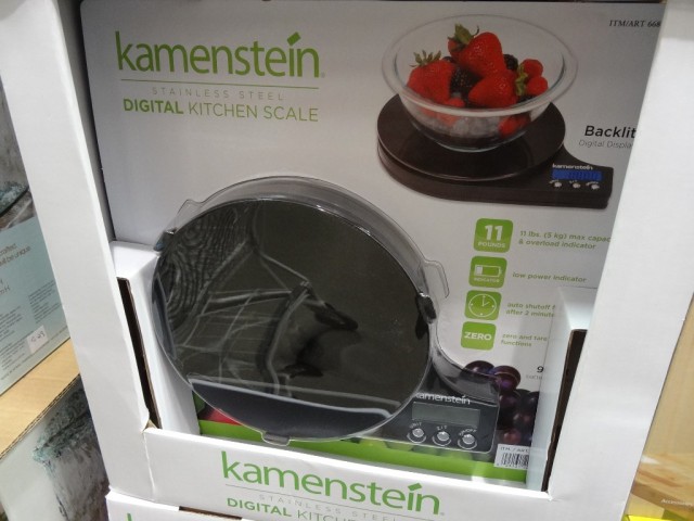 Kamenstein Digital Kitchen Scale Costco 