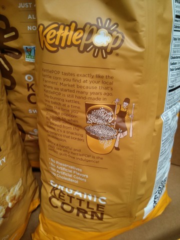 Kettlepop Organic Kettle Corn Costco 