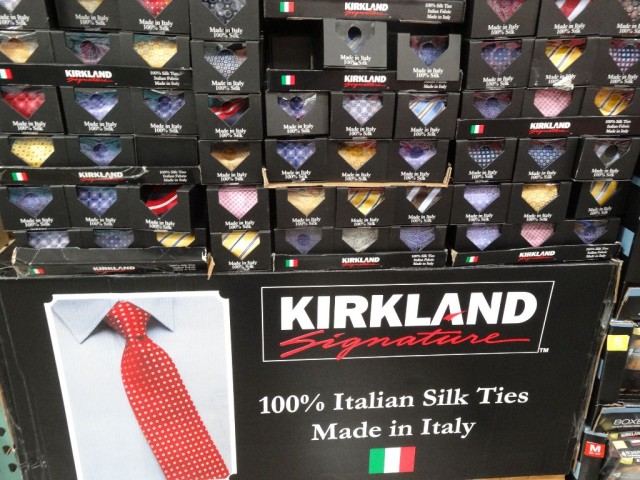 Kirkland Signature Italian Silk Tie Costco