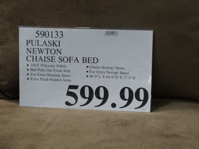 Newton Chaise Sofa Costco