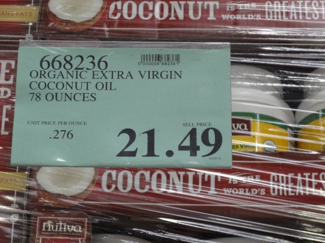 Nutiva Organic Extra Virgin Coconut Oil Costco 