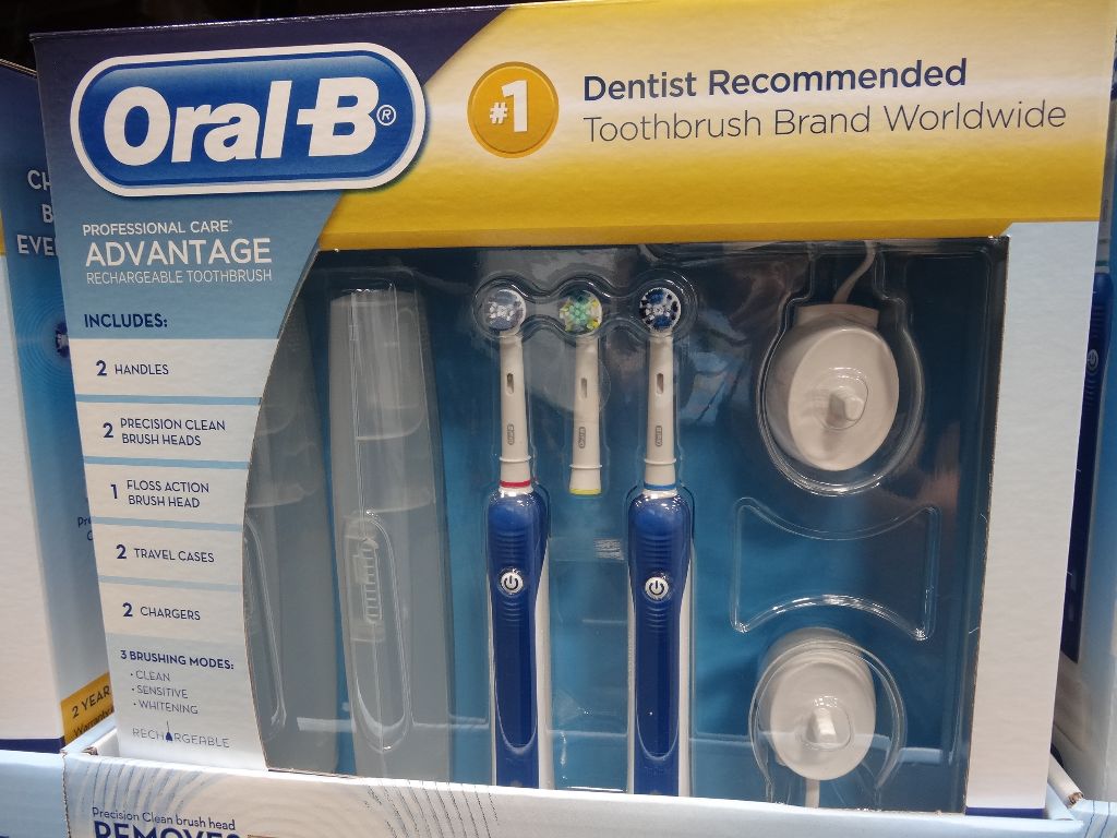 Oral-B Professional Care Advantage Rechargeable Toothbrush Costco