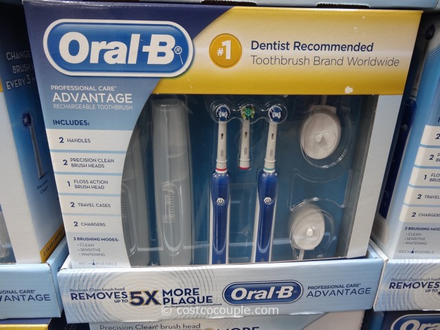 Oral-B Professional Care Advantage Rechargeable Toothbrush Costco 2