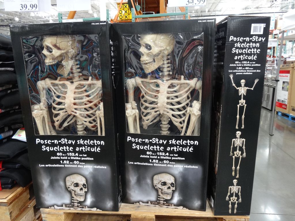 Pose-N-Stay Skeleton Costco