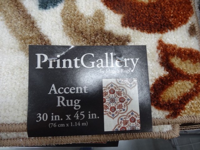 Print Gallery Accent Rug Costco 