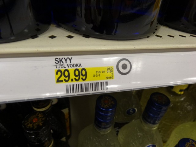 Skyy Vodka Target 
