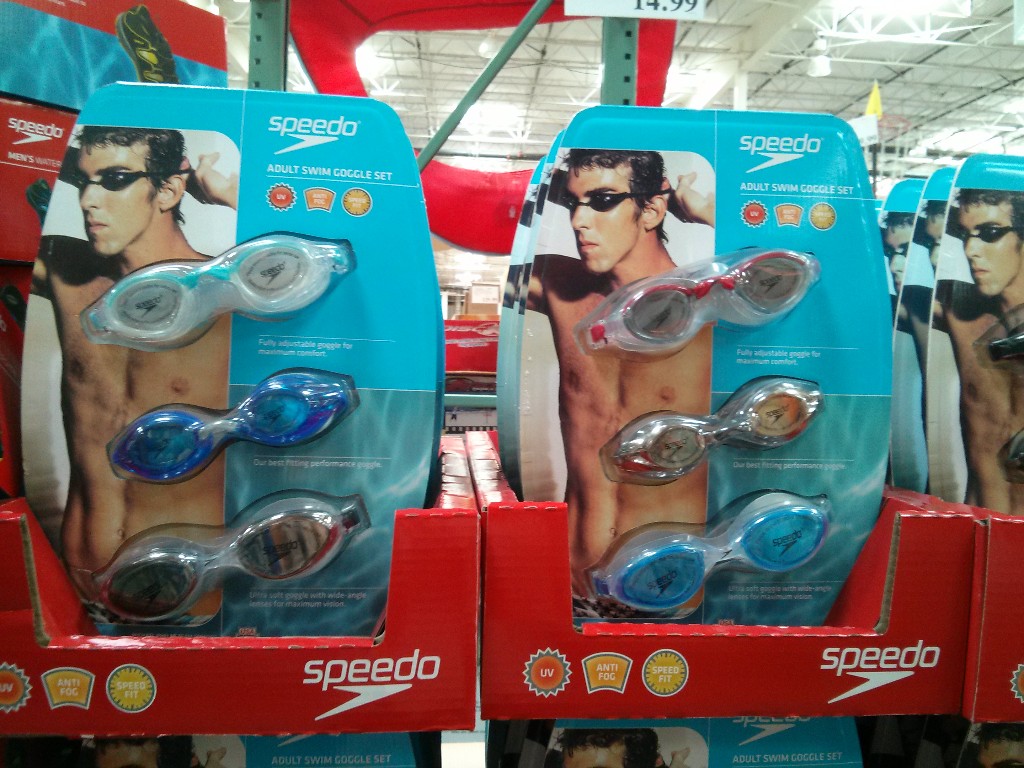 Speedo Adult Swim Goggle Set Costco