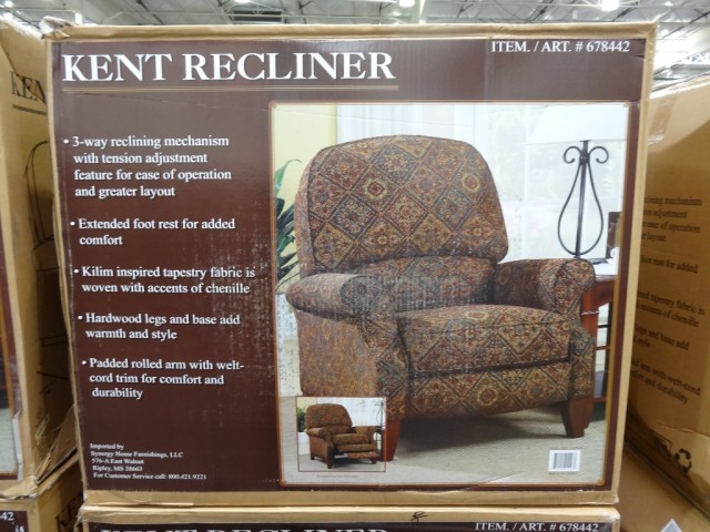 Synergy Kent Recliner Costco 