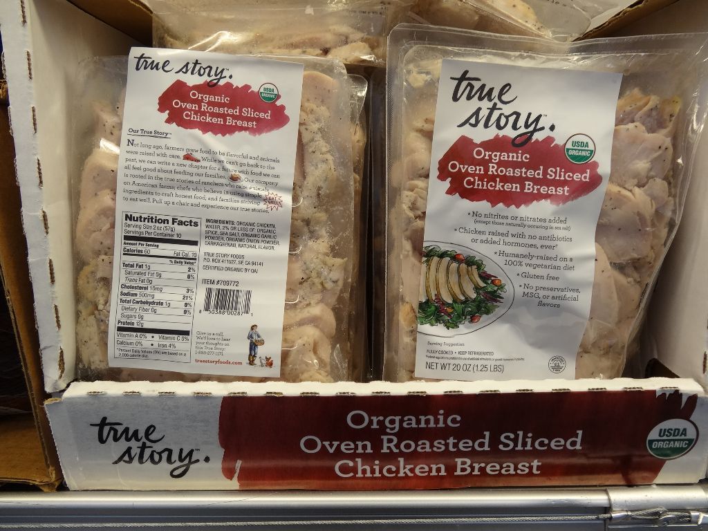 True Story Organic Chicken Breast Strips Costco