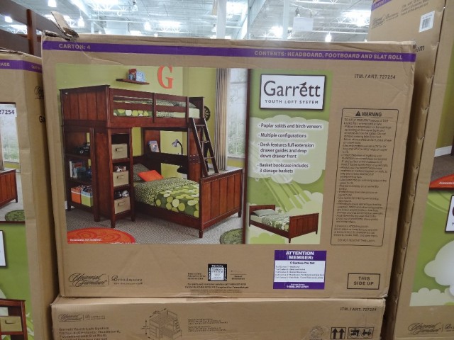 Universal Furniture Garrett Twin Bunk Beds Costco 