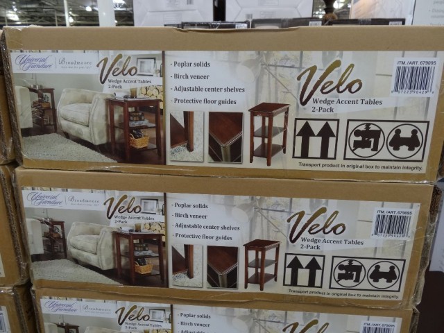 Universal Furniture Velo Wedge Tables Costco 