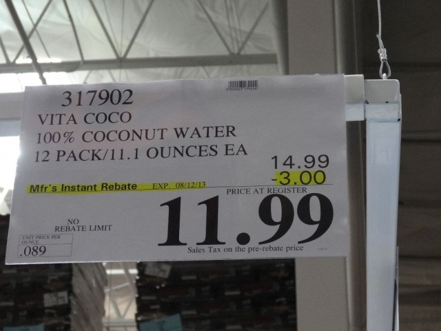 Vita Coco Coconut Water Discount Costco 