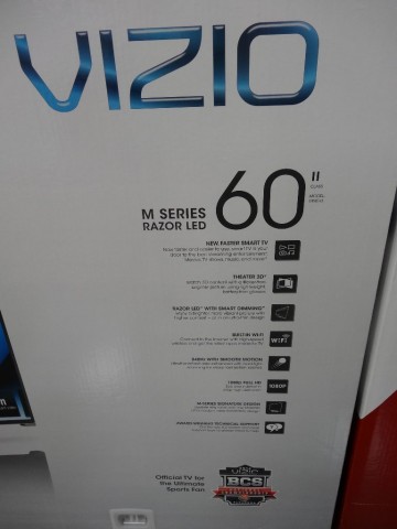 Vizio 60 Inch LED TV M601D-A3 Costco 