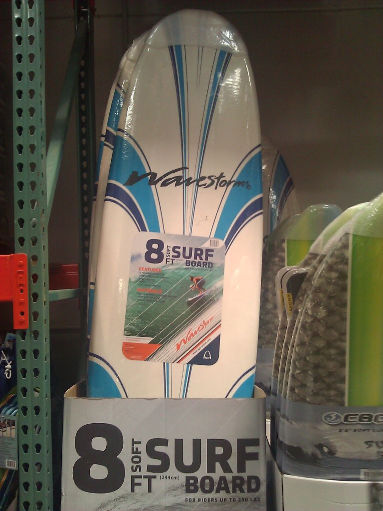 Wavestorm 8' Soft-Top Surf Board Costco