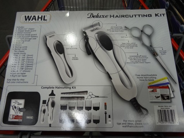 Wahl Deluxe Haircutting Kit with Trimmer Costco 