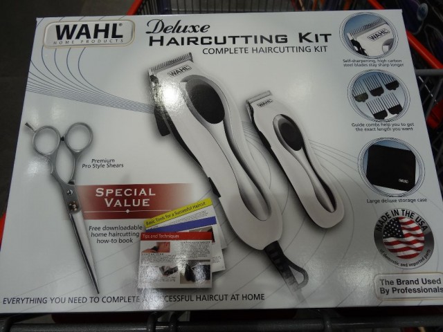 Wahl Deluxe Haircutting Kit with Trimmer Costco 