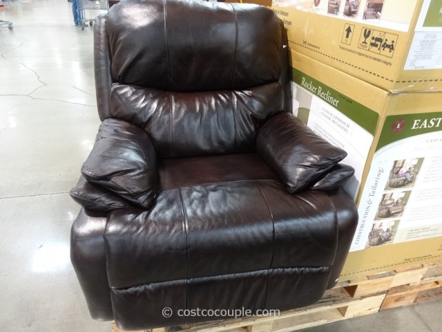 Woodworth Easton Leather Recliner Costco 2