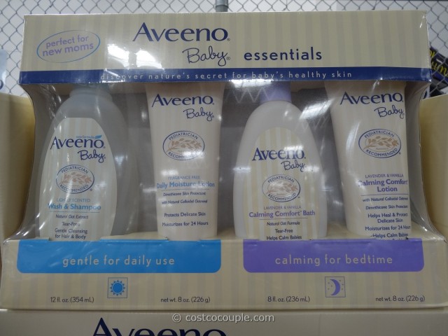 Aveeno Baby Essentials Bath and Lotion Pack Costco 3